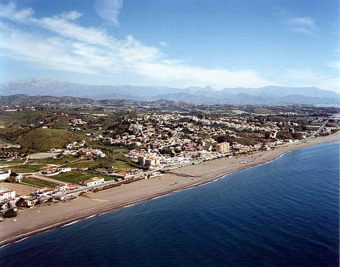 Imagen aérea de Benajarafe - Andalucía.org