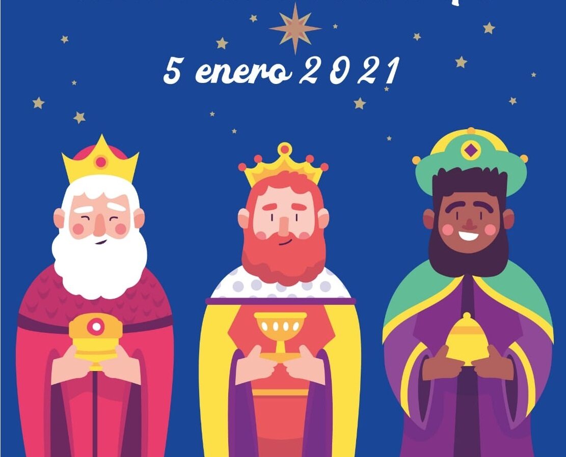Cartel lanzado por el Ayuntamiento del Rincón de la Victoria con motivo de los Reyes Magos