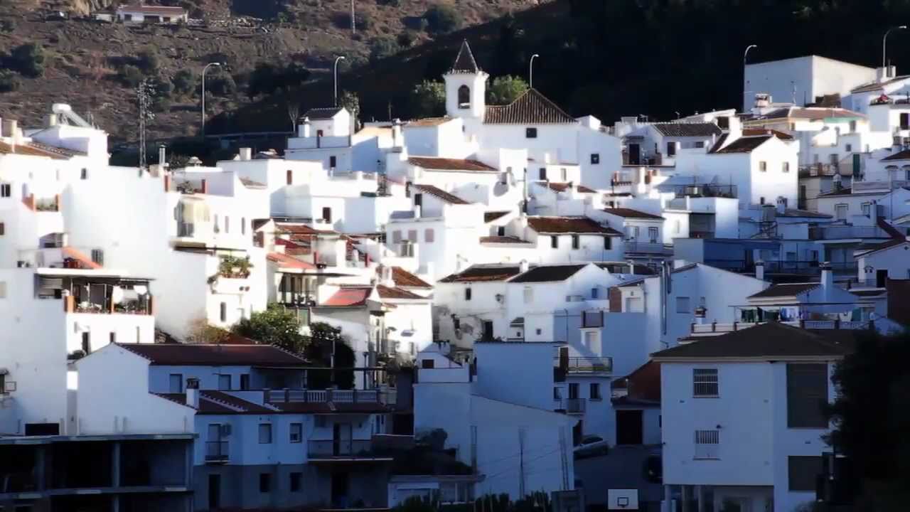 Imagen del municipio de Sayalonga en la Axarquía (Málaga)