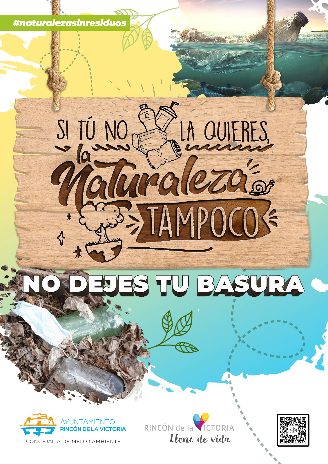 Imagen de la campaña medioambiental 