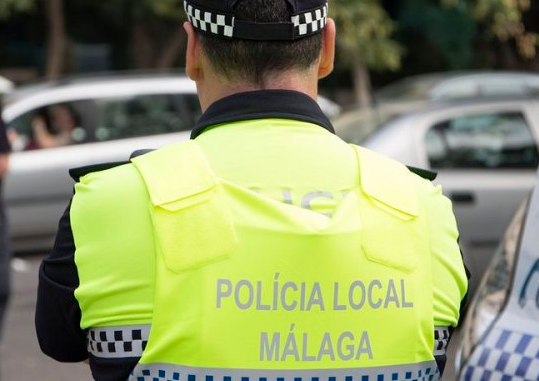 Imagen de archivo de una agente la Policía Local de Málaga