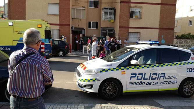 Zona en la que se produjo el atropello / LUIS ASENJO (Málaga Hoy)