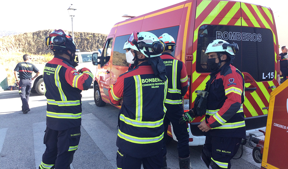 Efectivos del Consorcio Provincial de Bomberos / Archivo