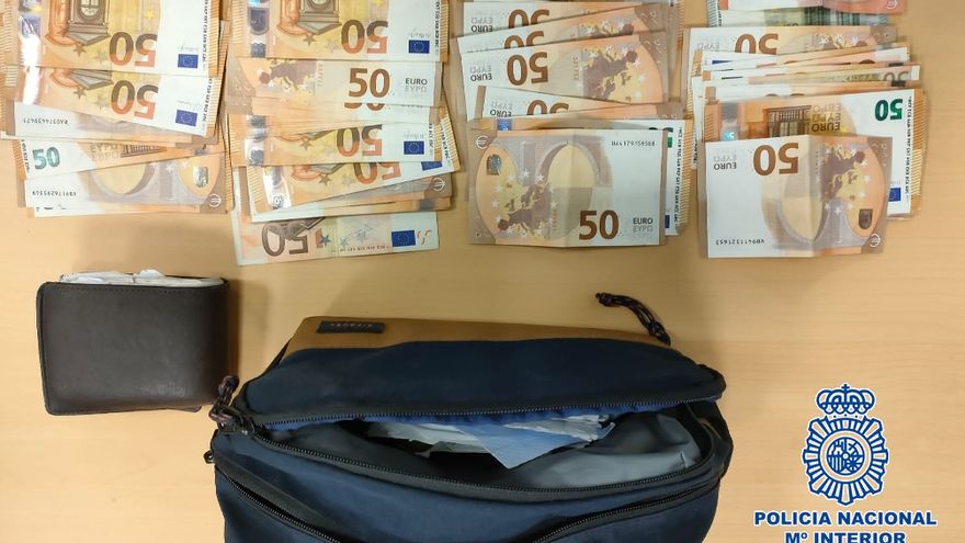 Imagen del dinero recuperado / La Opinión de Málaga