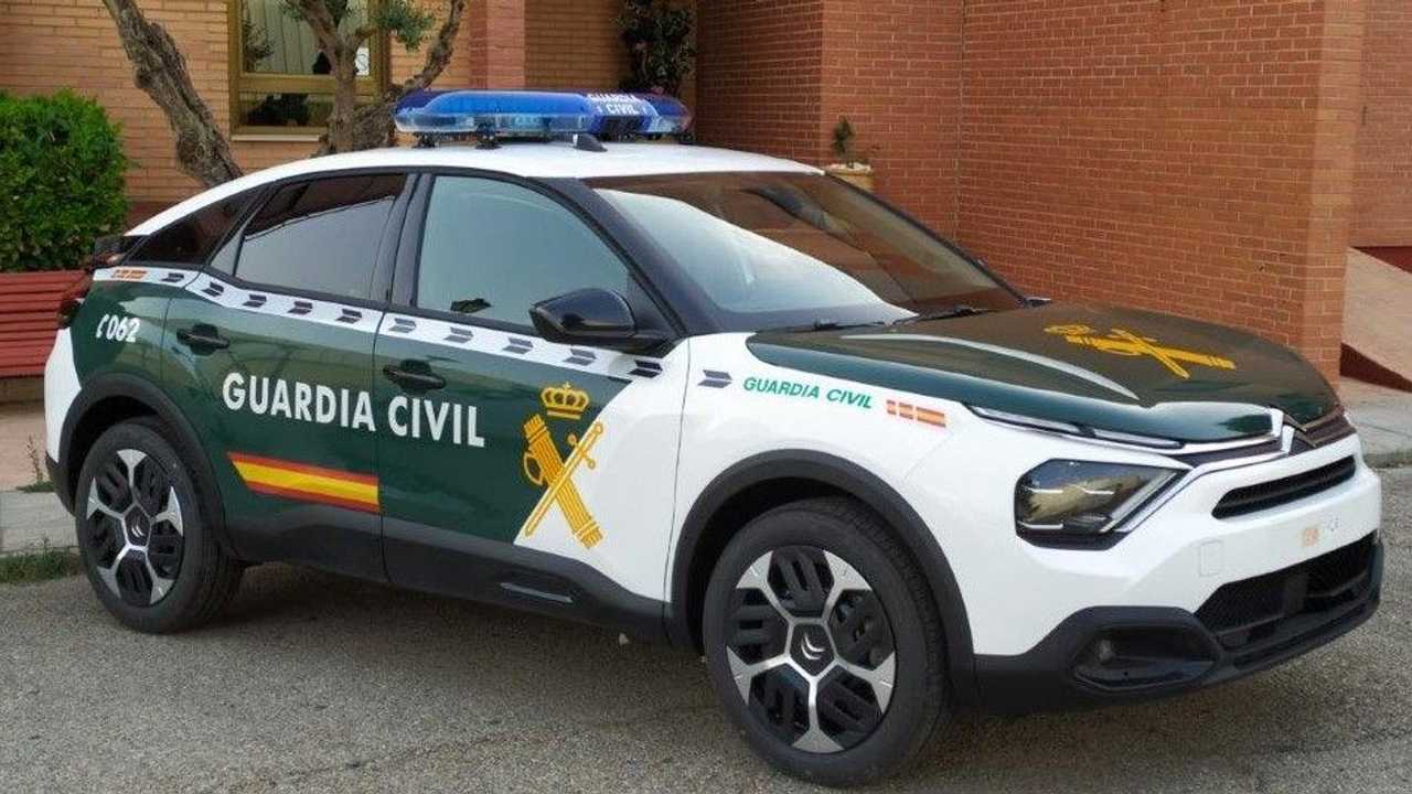 Imagen de recurso de un coche patrulla de la Guardia Civil