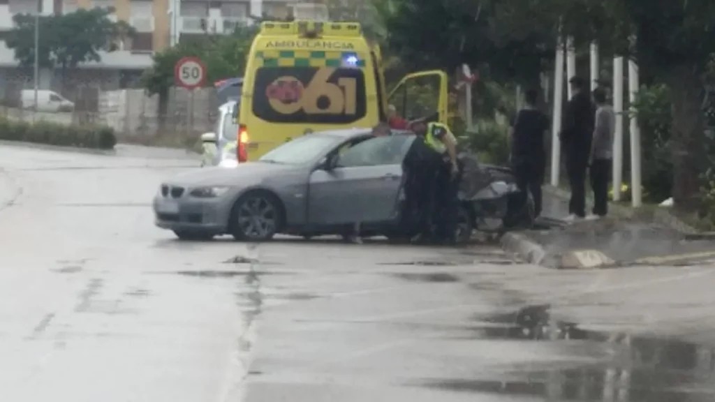 Imagen del accidente | AxarquíaPlus