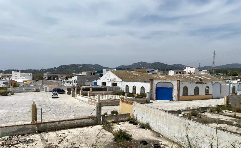 Imagen del polígono industrial de Castillo Alto en Nerja. E. CABEZAS (Diario SUR)